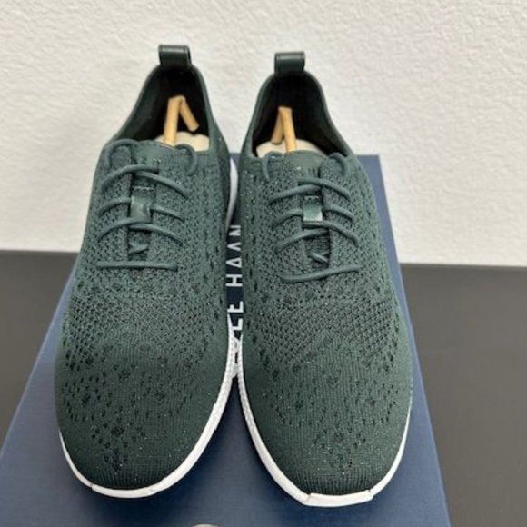 COLE HAAN  Women's 2.ZERØGRAND Oxfords  Color: Scarab Size 9.5 New In Box - Picture 2 of 5
